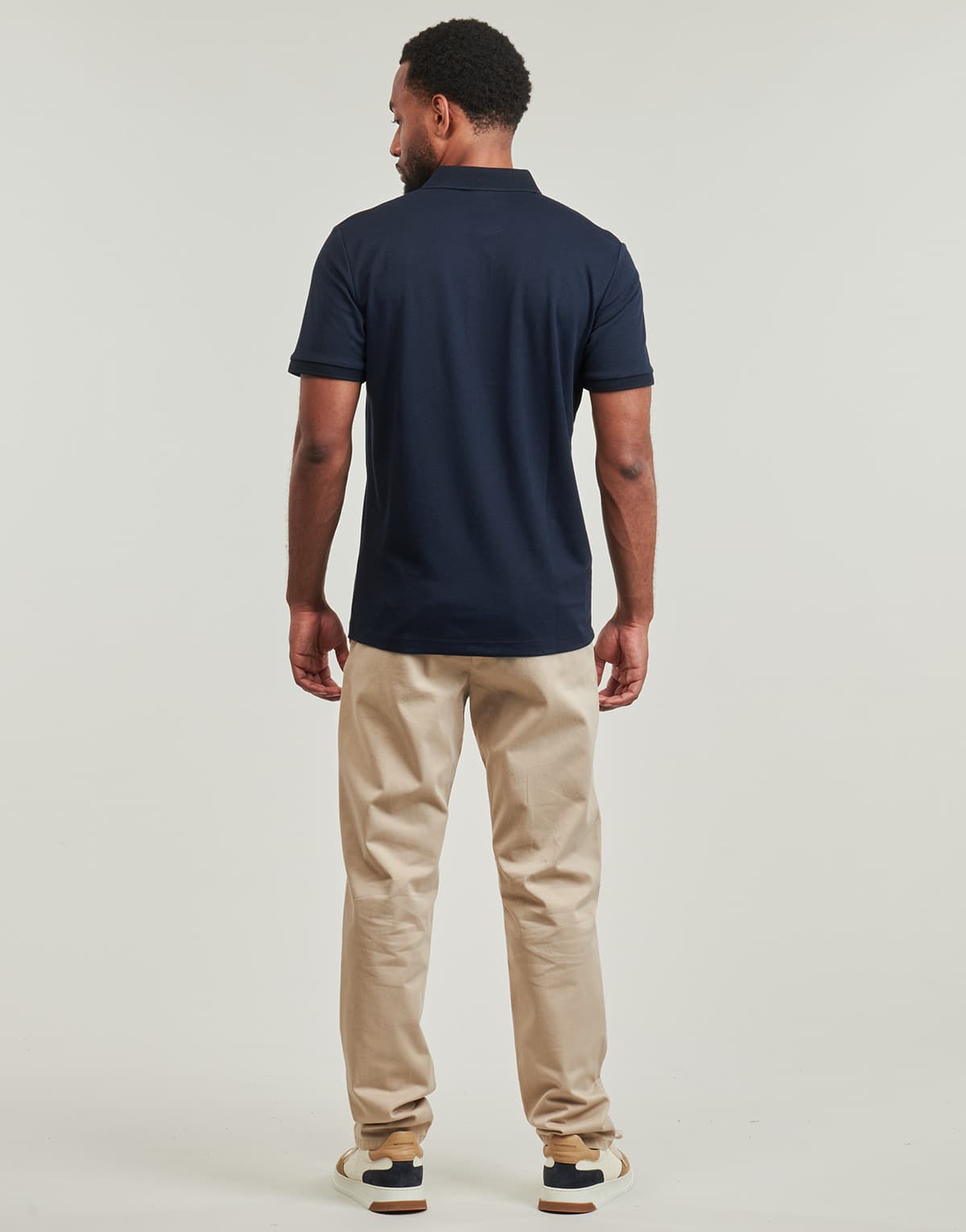 Fave Regular Zip Polo T-Shirt Men Selected