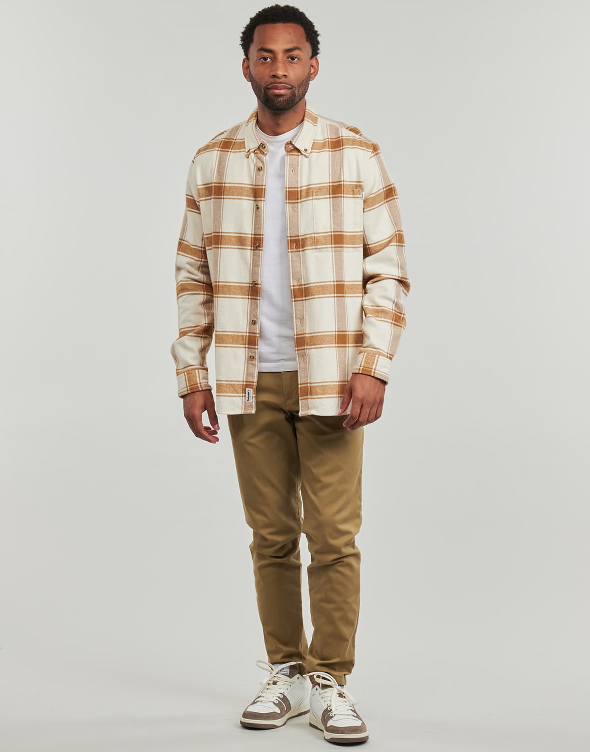 Men's Pants Selected Beige