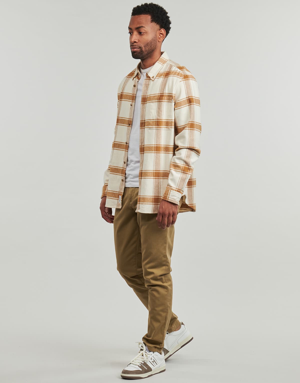 Men's Pants Selected Beige