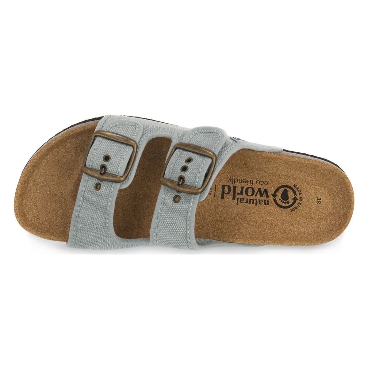 Women's Mules Natural World Blue