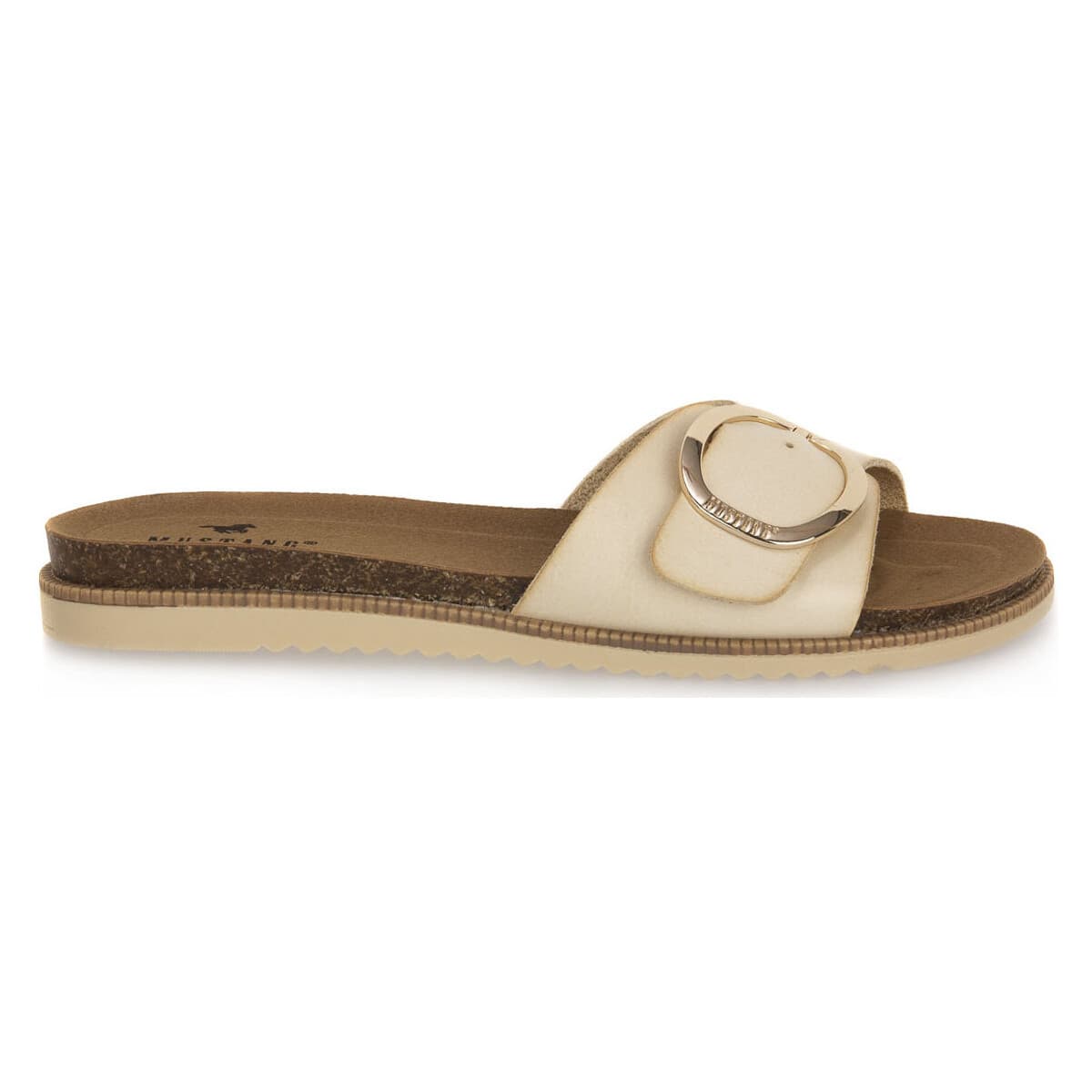 Women's Mules Mustang Beige