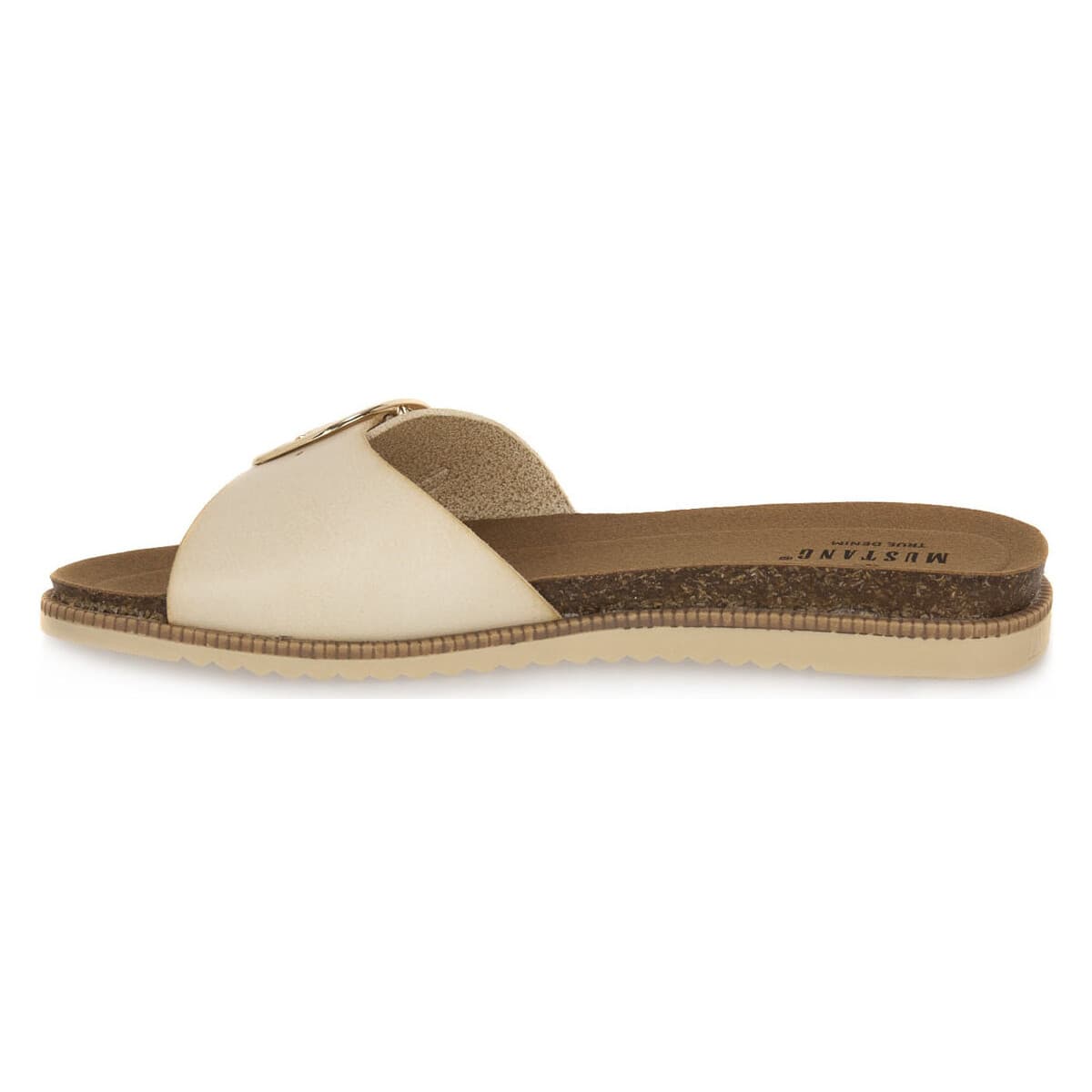 Women's Mules Mustang Beige