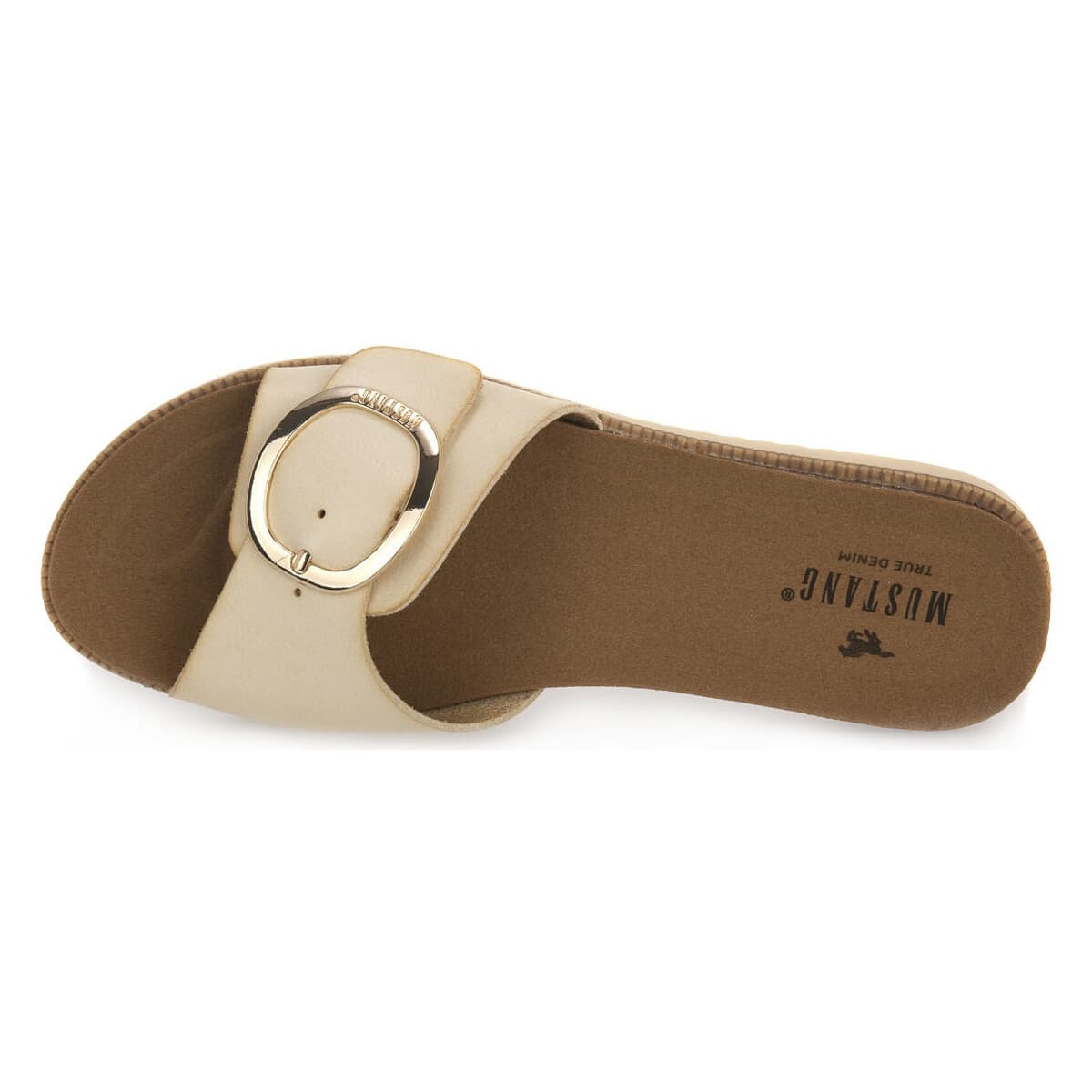 Women's Mules Mustang Beige