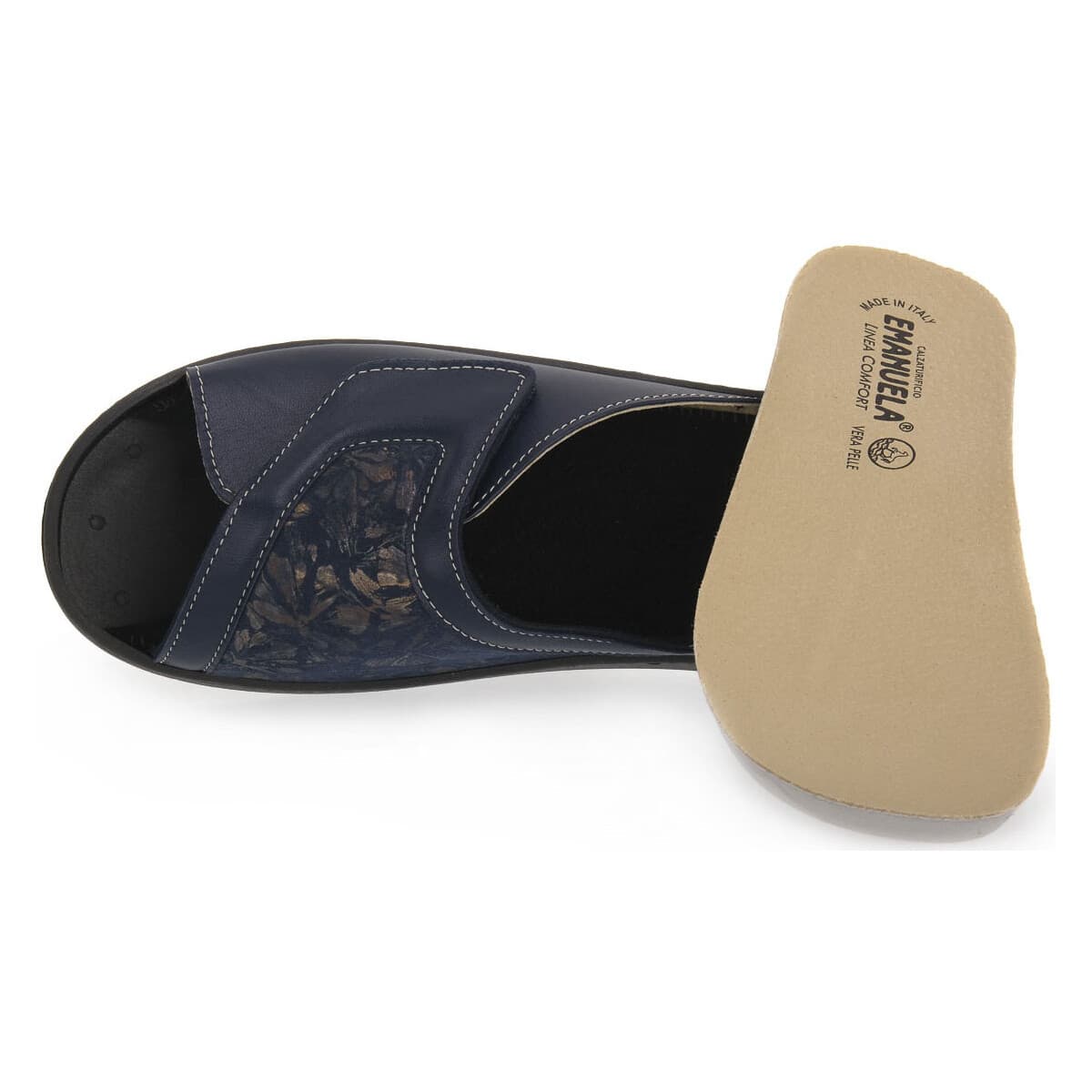 Women's Mules Emanuela Blue