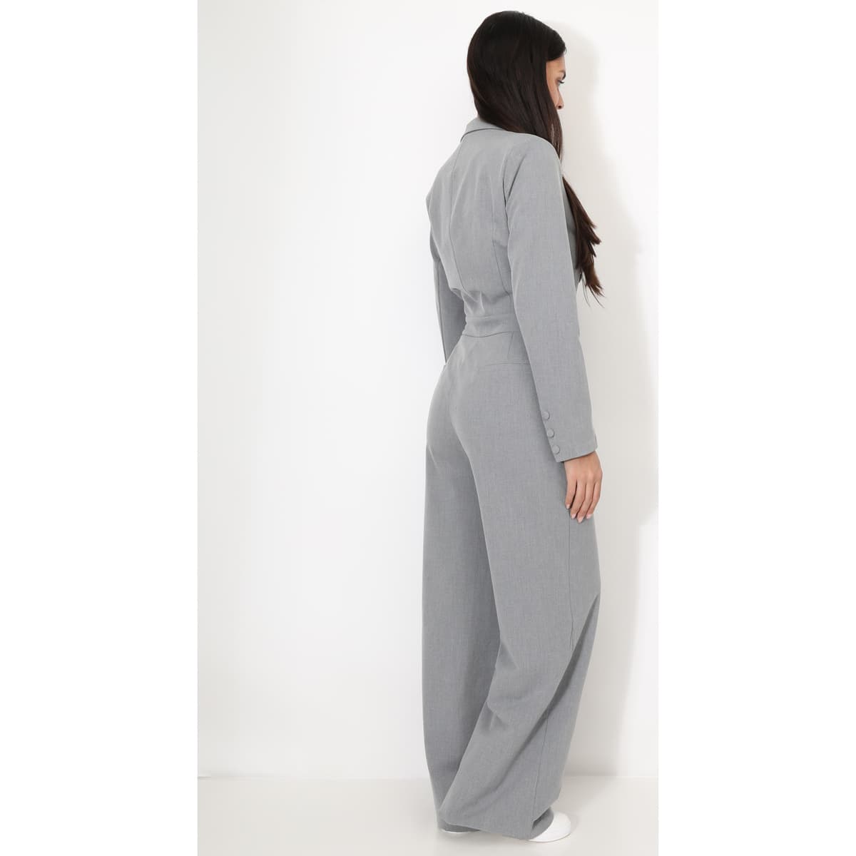 Women's Jumpsuits La Modeuse Gray