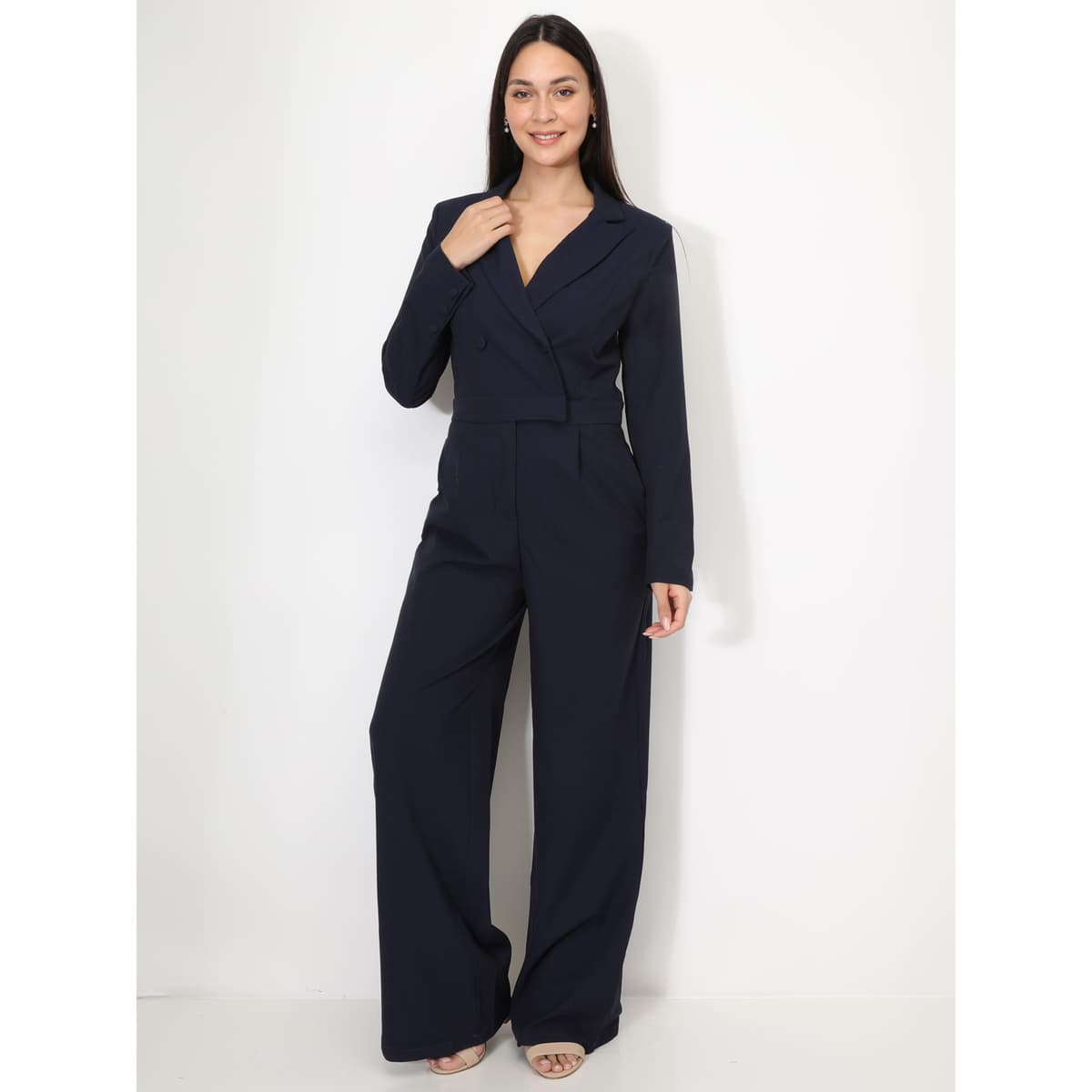 Women's Jumpsuits La Modeuse Blue
