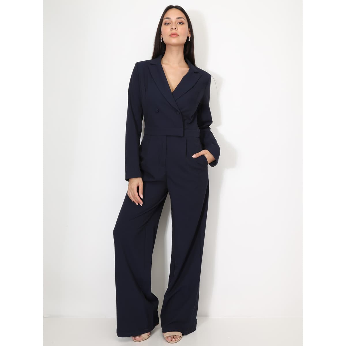 Women's Jumpsuits La Modeuse Blue