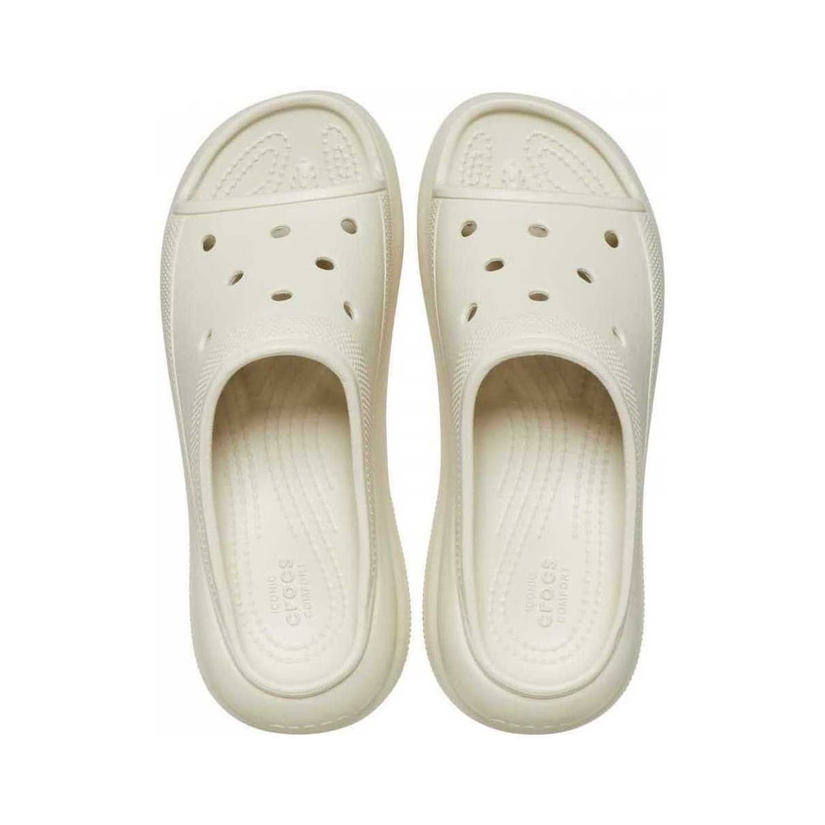 Women's Platforms Crocs Beige