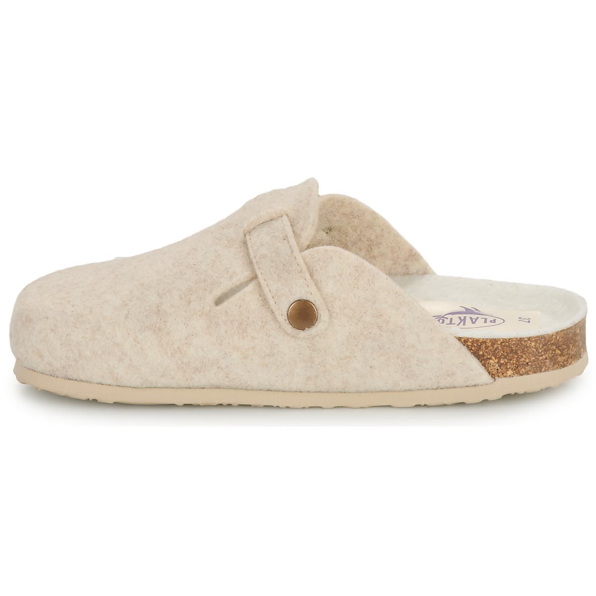 Women's House Slippers Plakton Beige