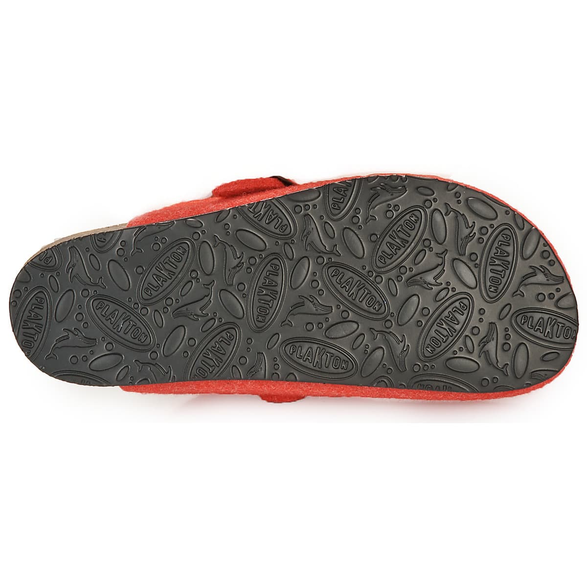 Women's House Slippers Plakton Red