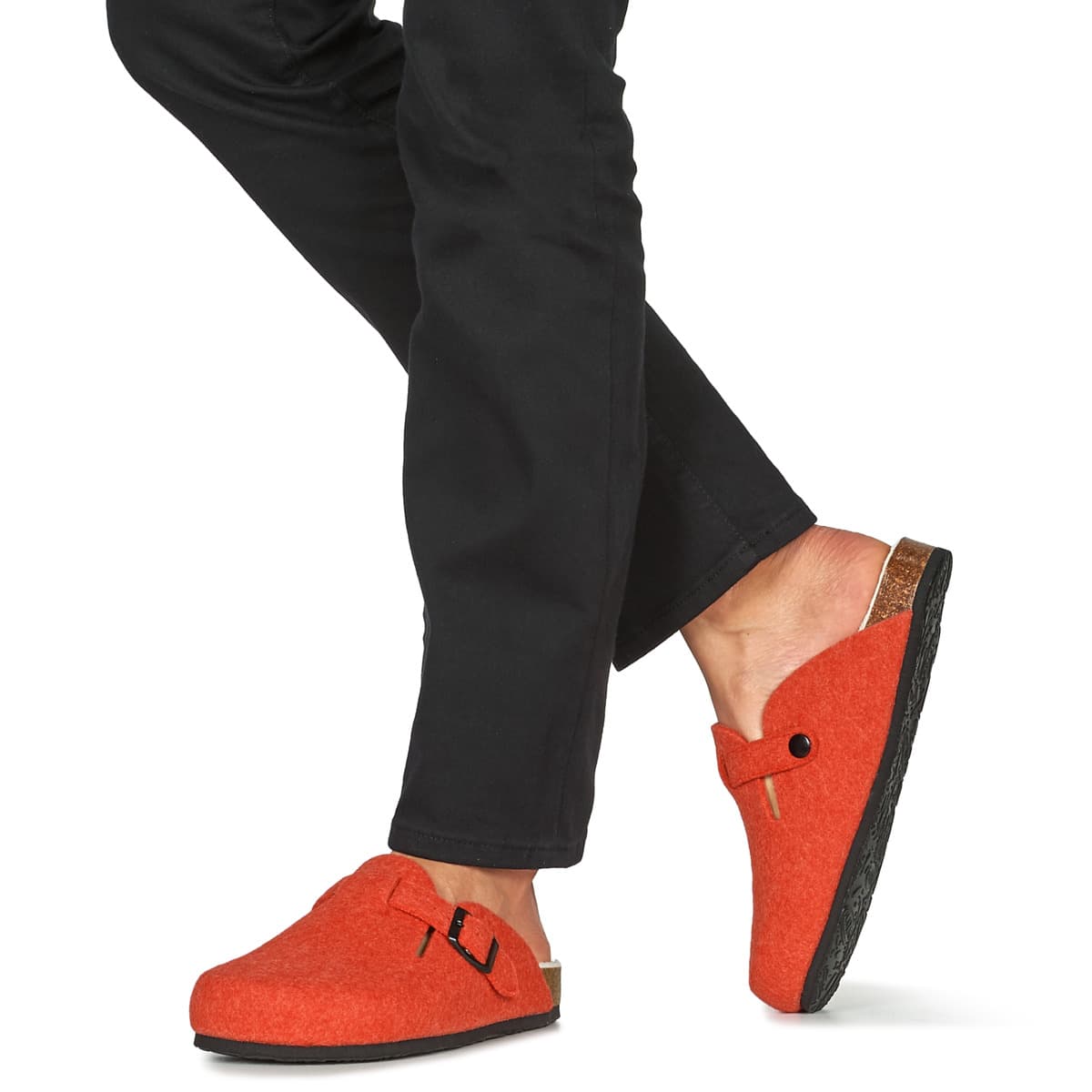 Women's House Slippers Plakton Red