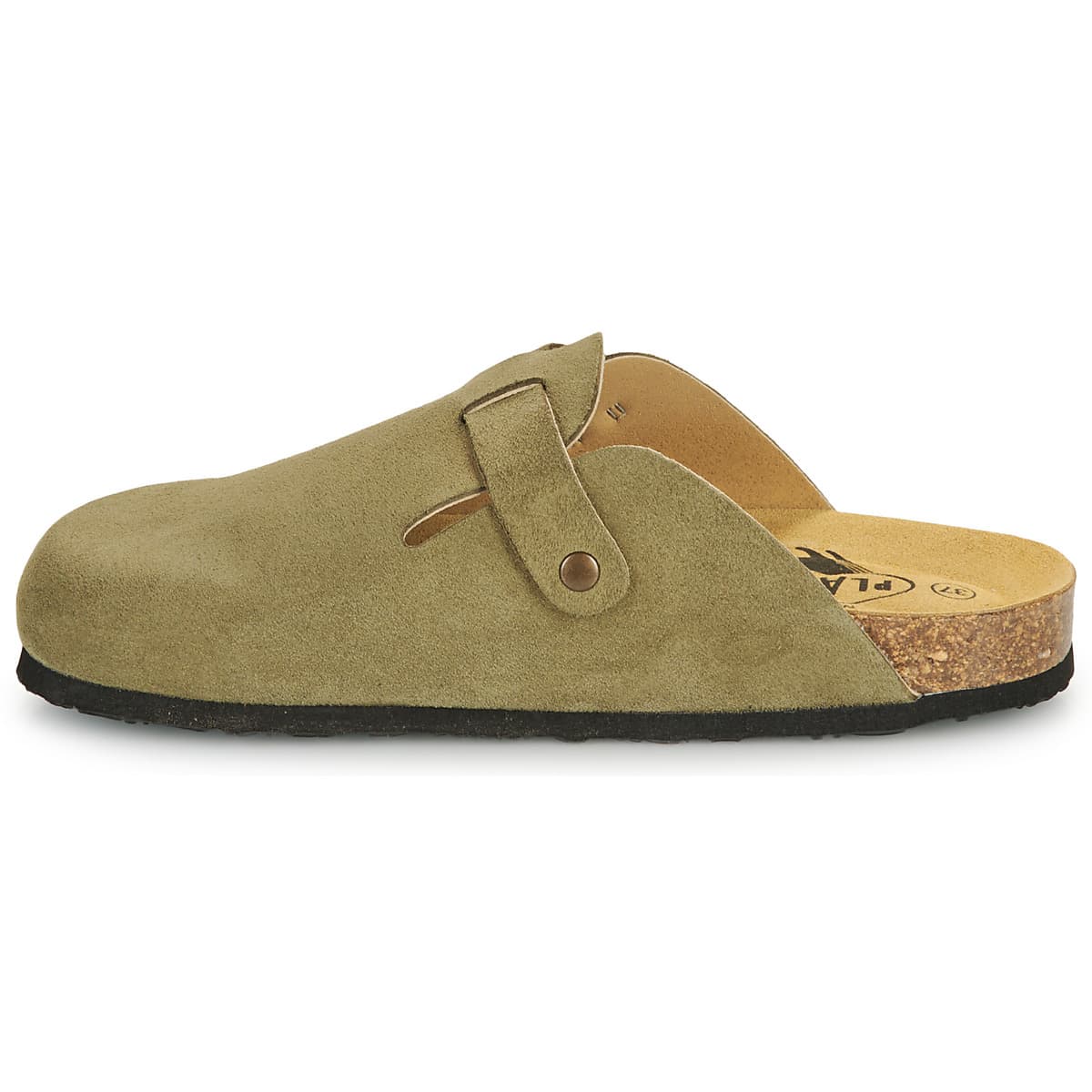 Women's House Slippers Plakton Khaki