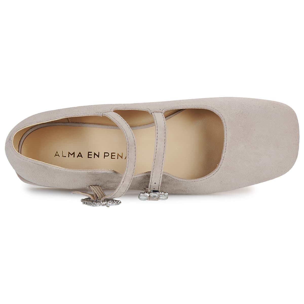 Women's Ballet Flats ALMA EN PENA Brown