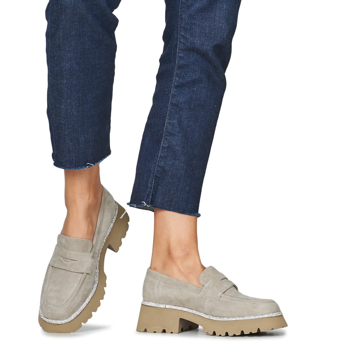 Women's Loafers ALMA EN PENA Beige