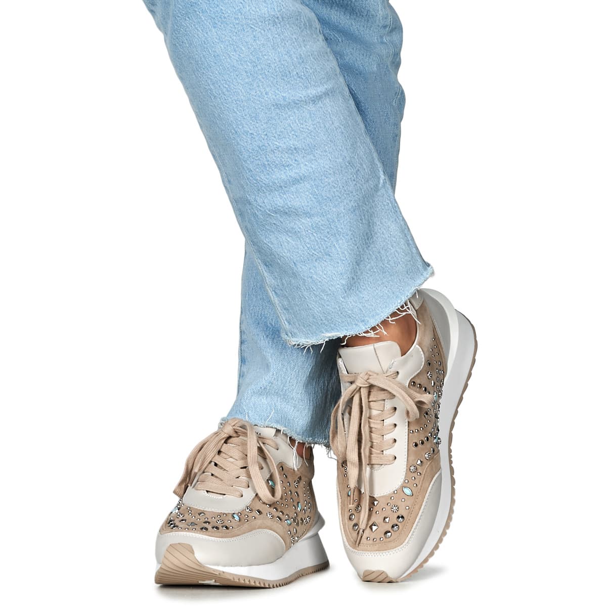 Women's Sneakers ALMA EN PENA Beige