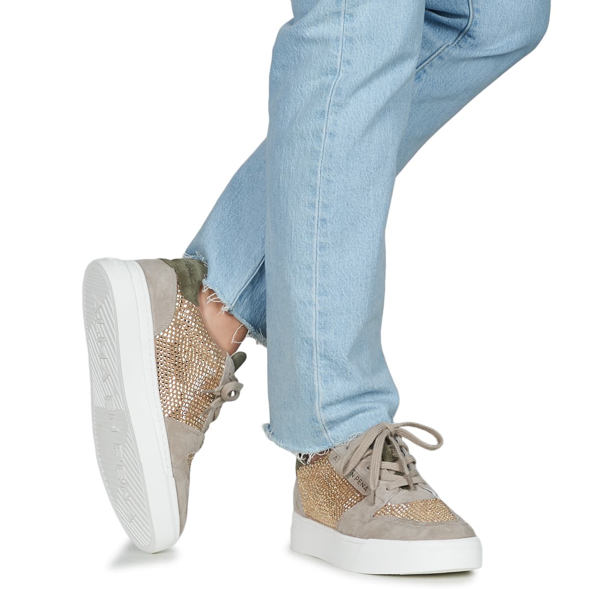 Women's Sneakers ALMA EN PENA Beige