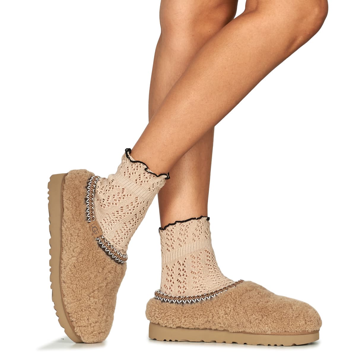 Women's House Slippers UGG Brown