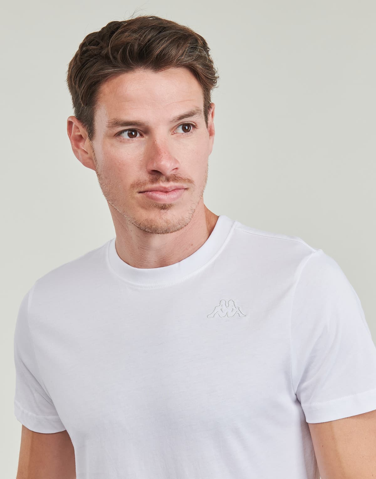 Men's Sports T-Shirts Kappa White