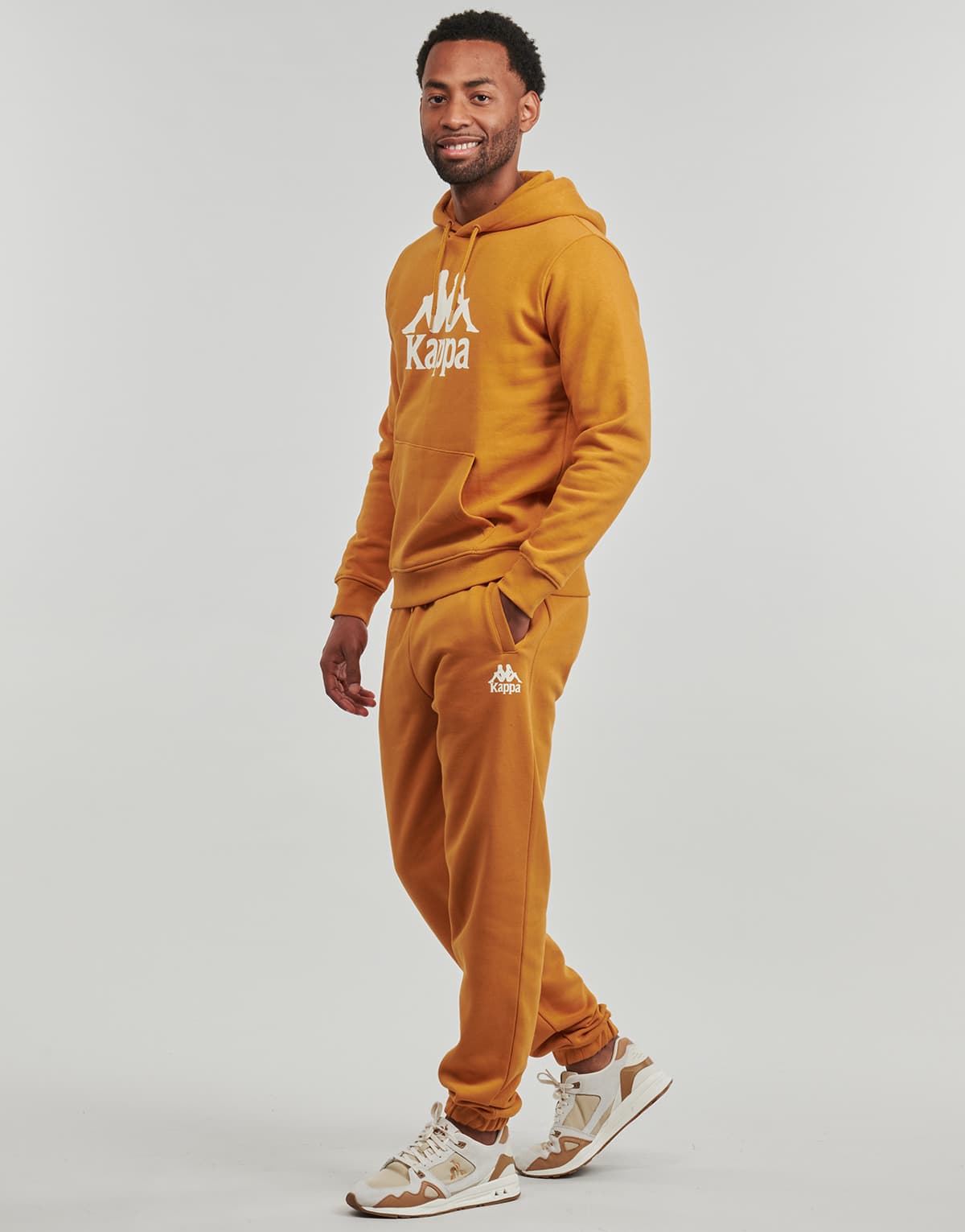 Men's Sports Hoodies & Sweatshirts Kappa Orange