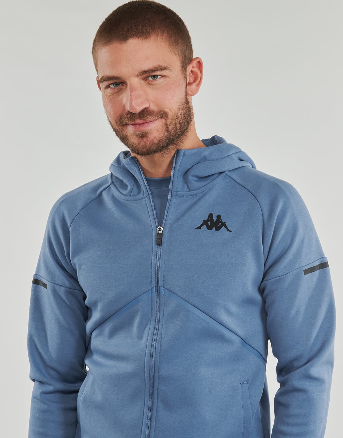 Men's Sports Hoodies & Sweatshirts Kappa Blue