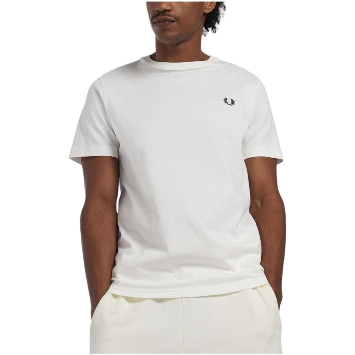 Men's T-Shirts Fred Perry White