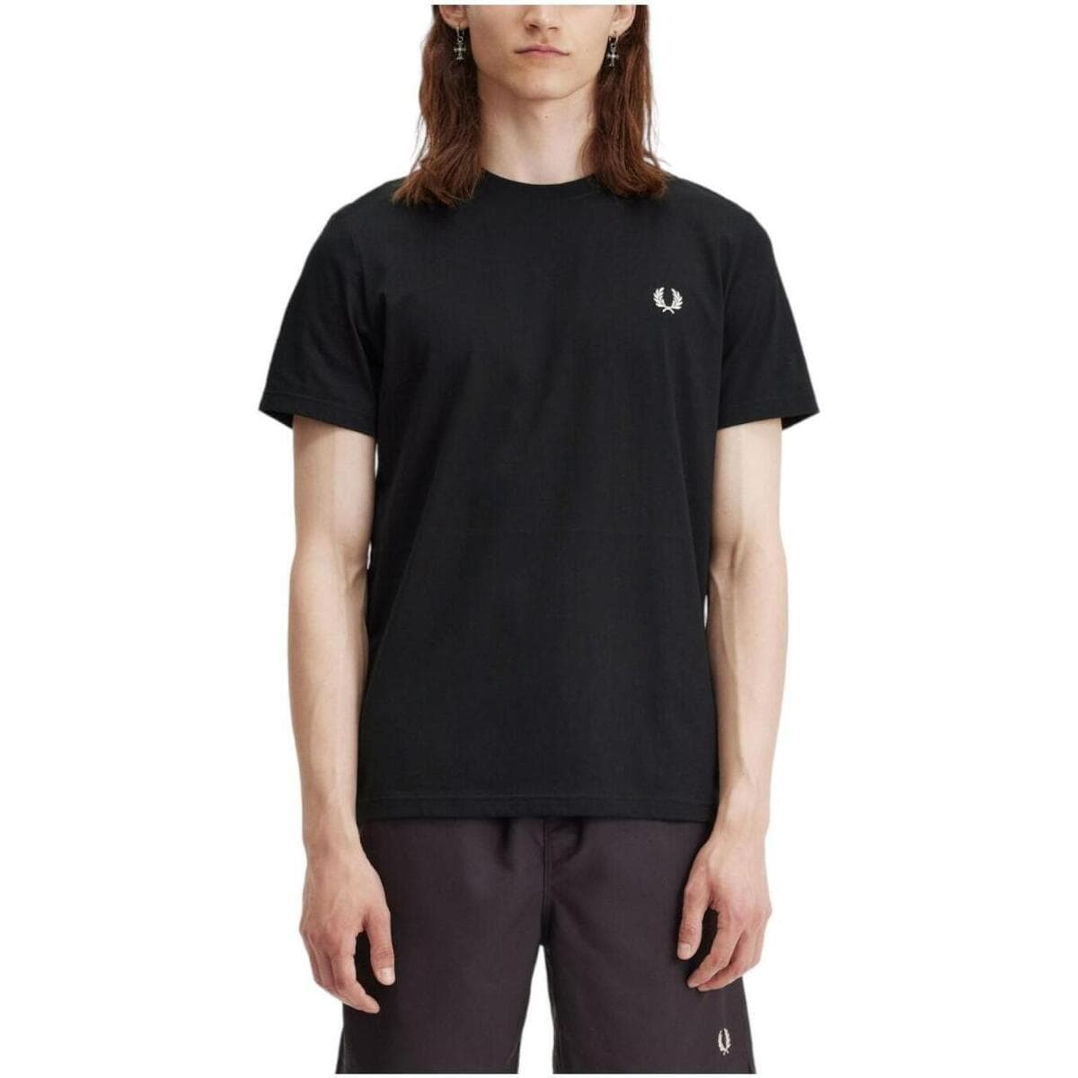 T-shirt με κοντά μανίκια Fred Perry M7784 102