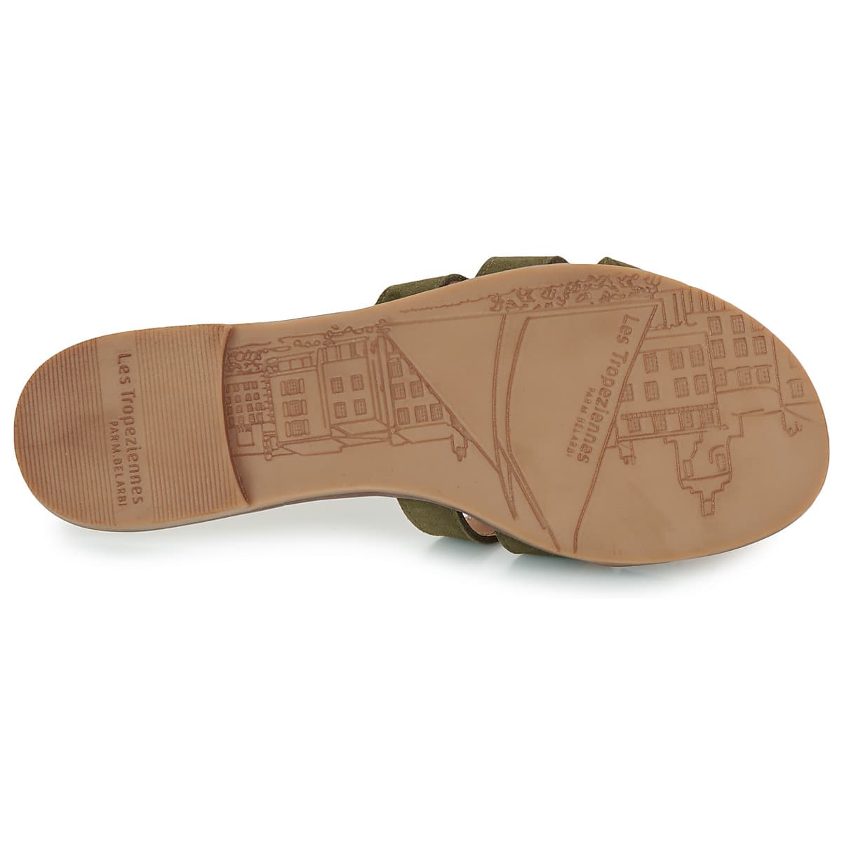 Women's Mules Les Tropeziennes par M.Belarbi Khaki