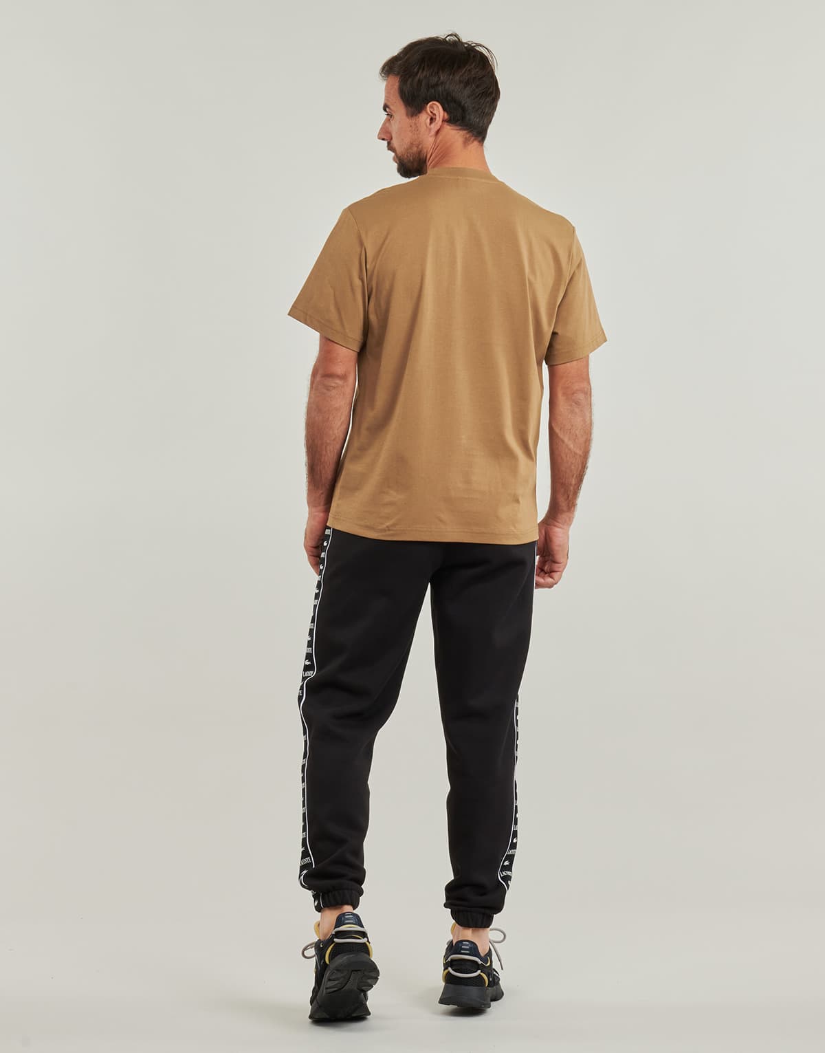 Men's T-Shirts Lacoste Brown