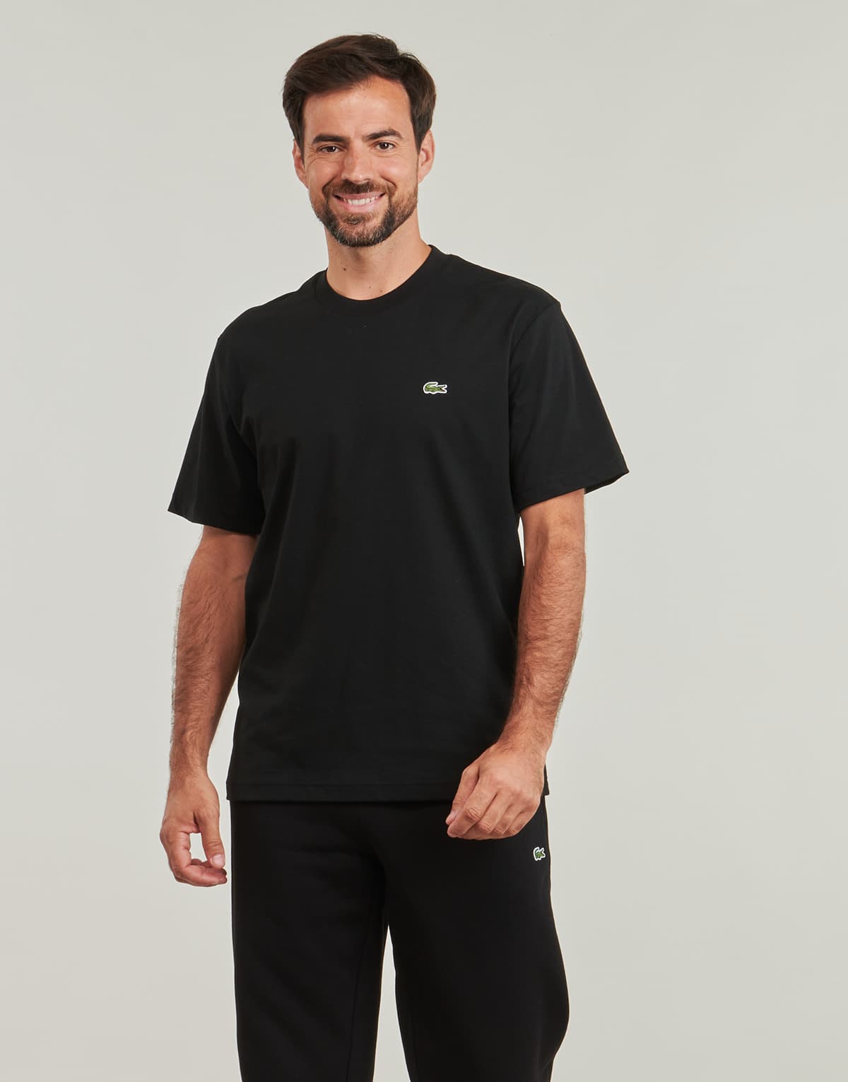 Men's T-Shirts Lacoste Black