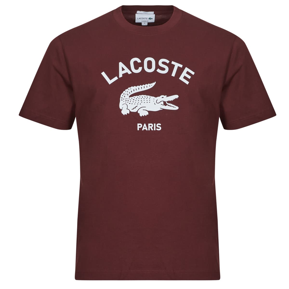 Men's T-Shirts Lacoste Bordeaux