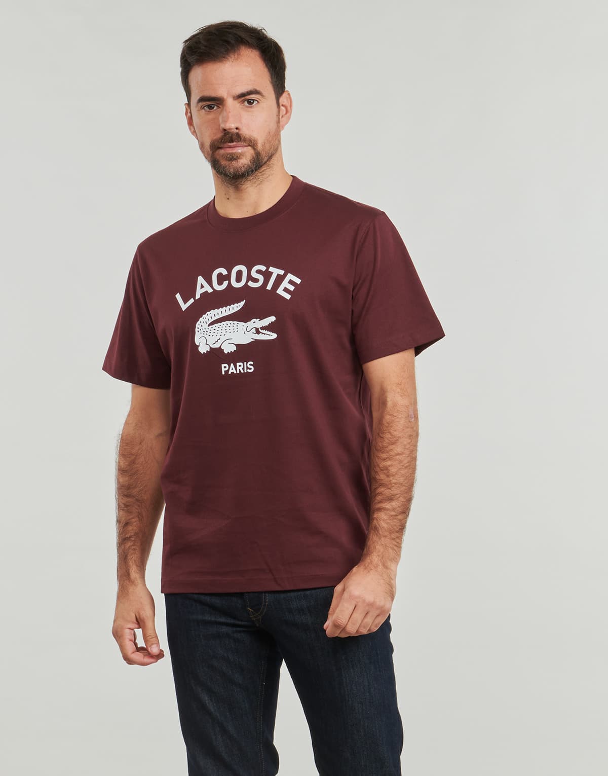 Women's T-Shirts Lacoste Bordeaux