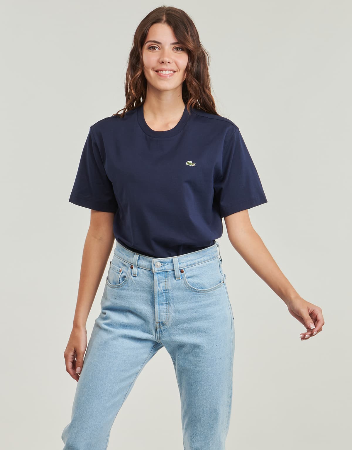 Women's T-Shirts Lacoste Blue
