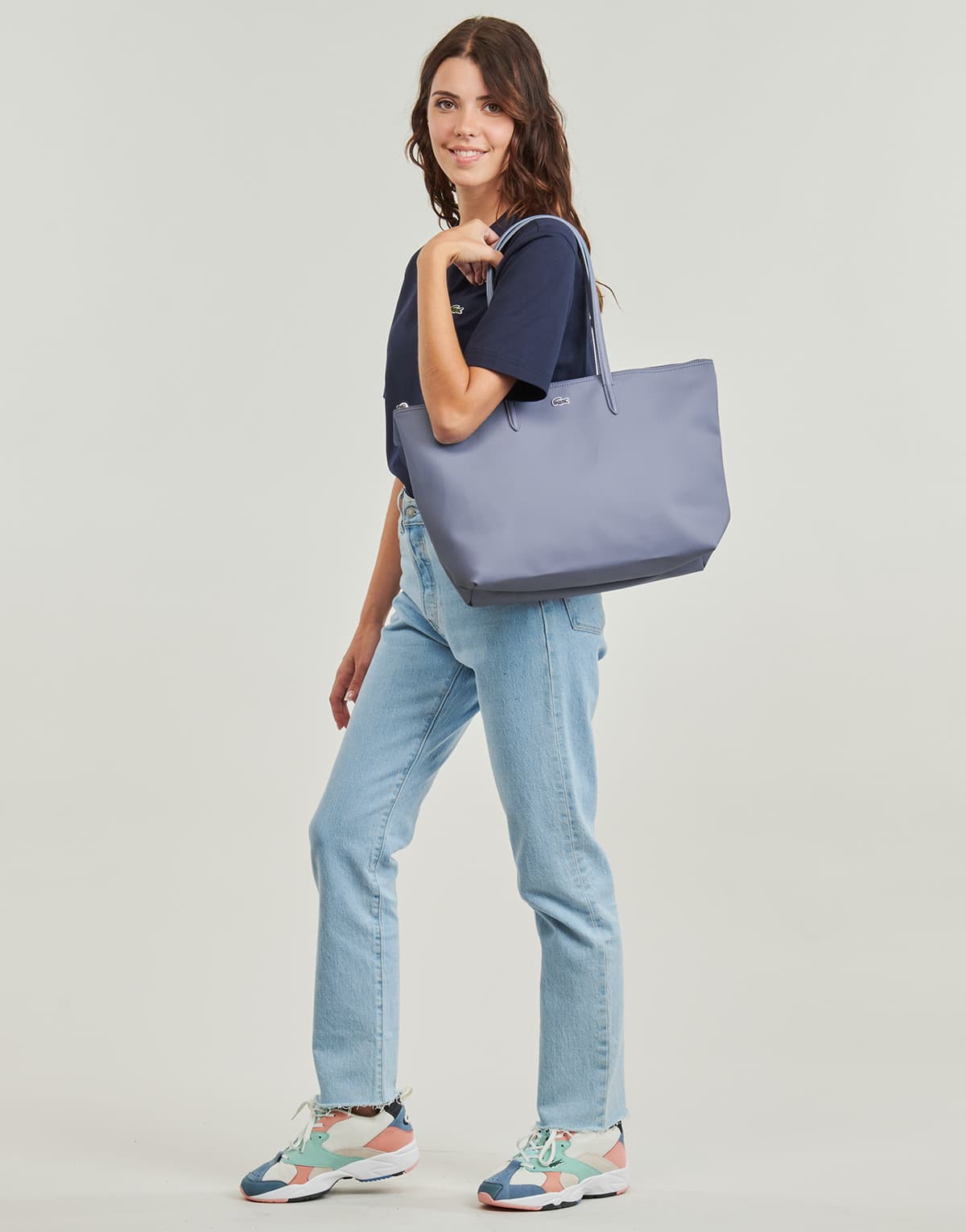 Women's T-Shirts Lacoste Blue