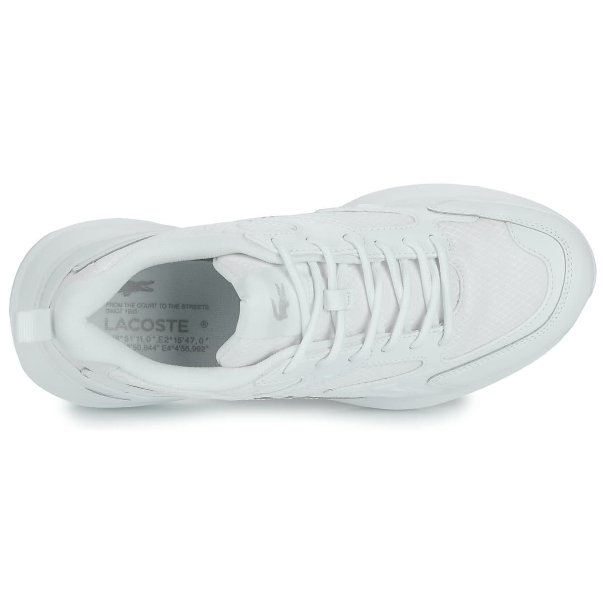 Ανδρικά Sneakers Lacoste L003 Evo 48SMA005321G Λευκά