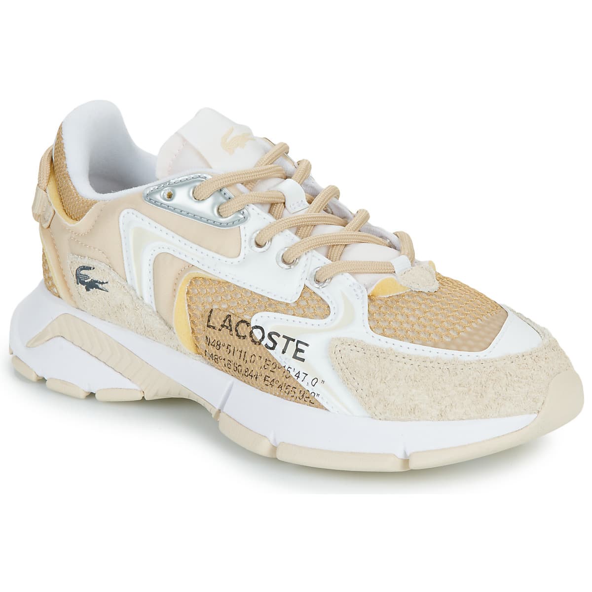 Women's Sneakers Lacoste Beige