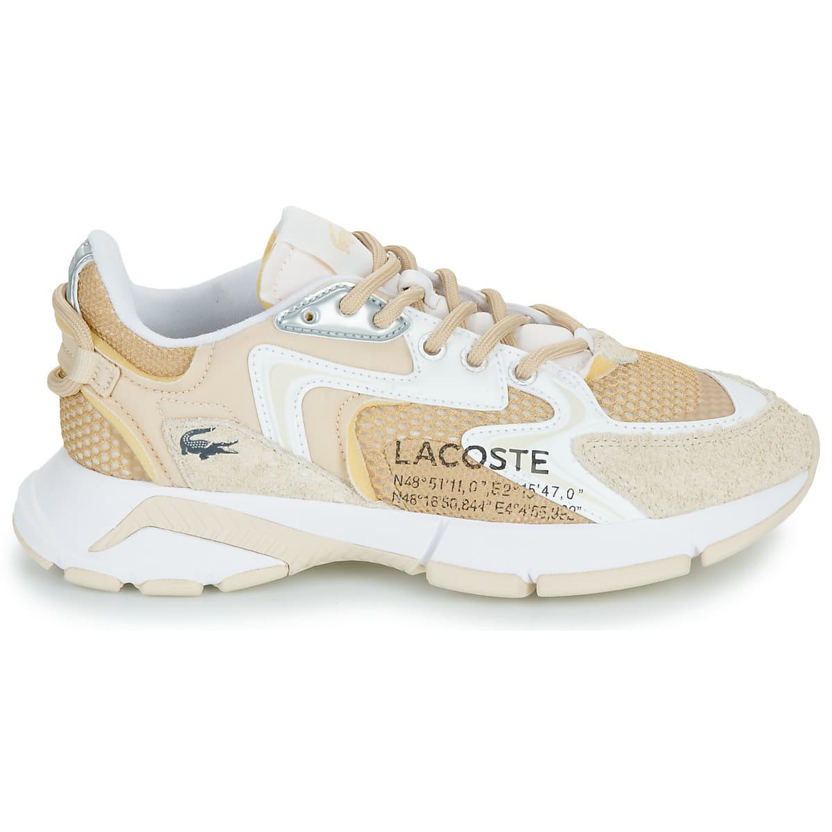 Women's Sneakers Lacoste Beige