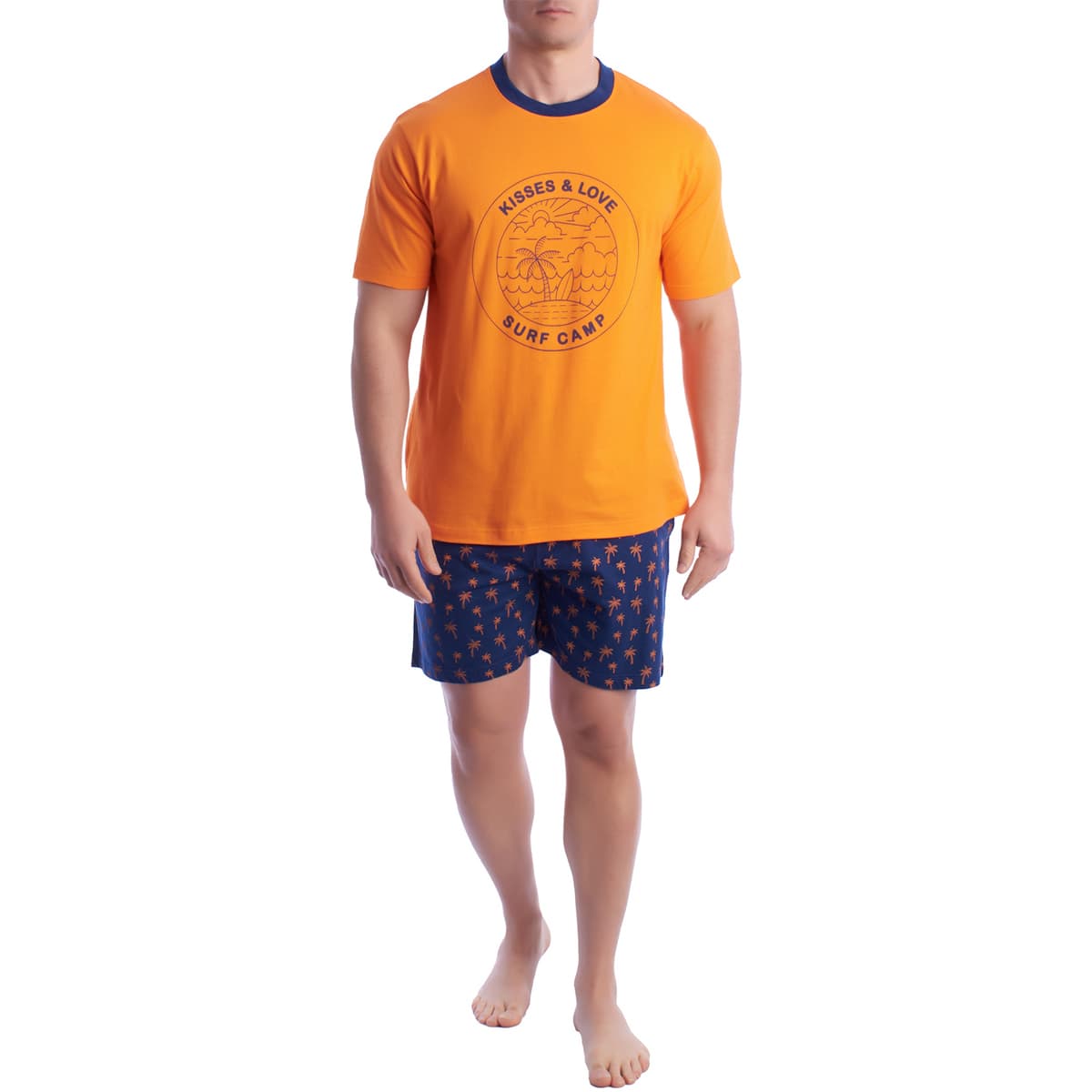 Men's Pajamas Kisses And Love Multicolor