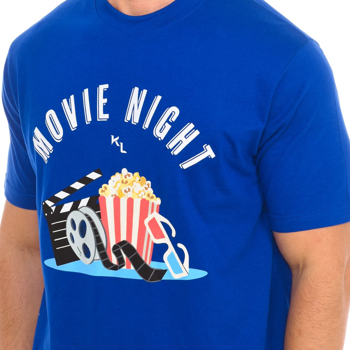 Men's Pajamas Kisses And Love Blue