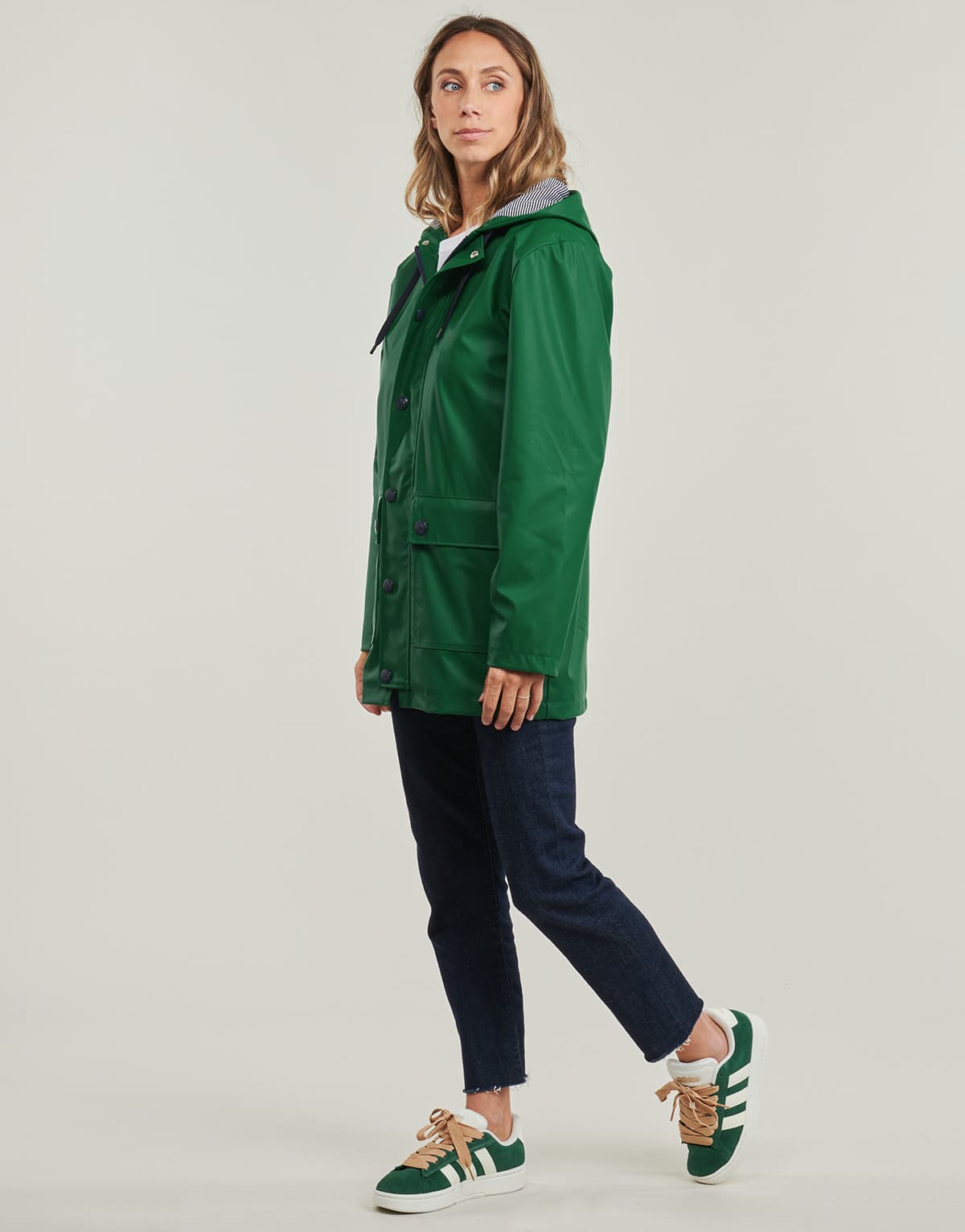 Women's Parkas Petit Bateau Green