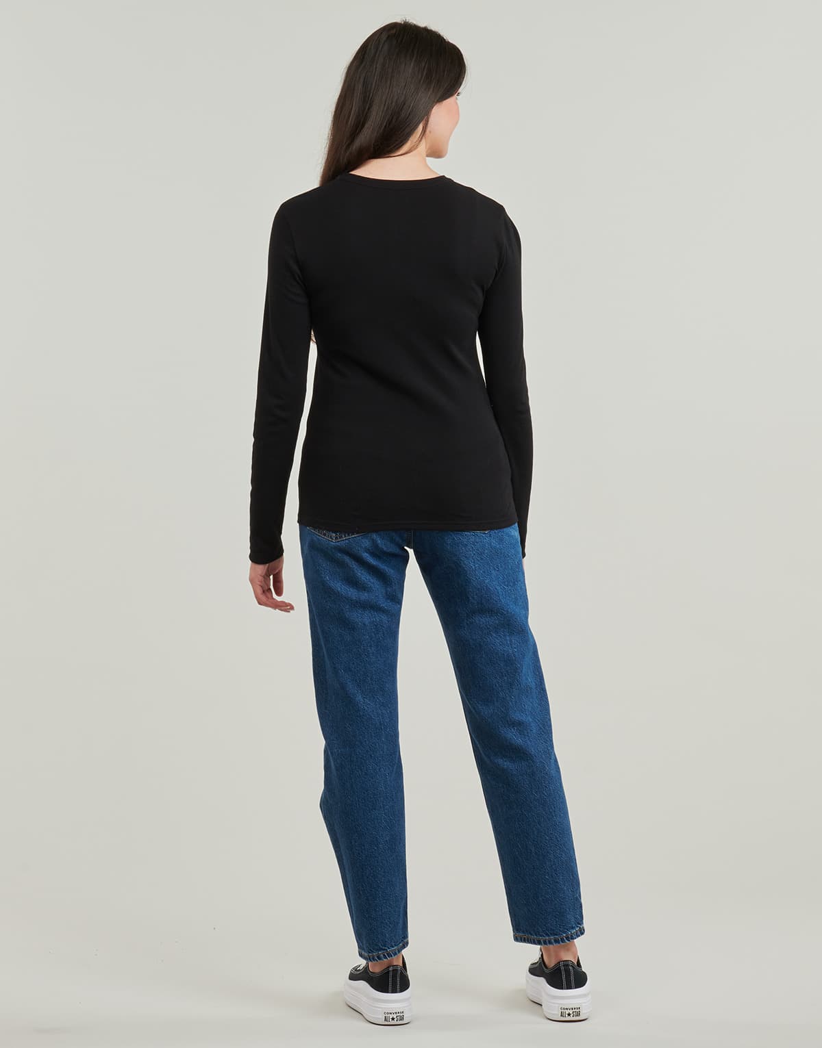 Women's T-Shirts Petit Bateau Black
