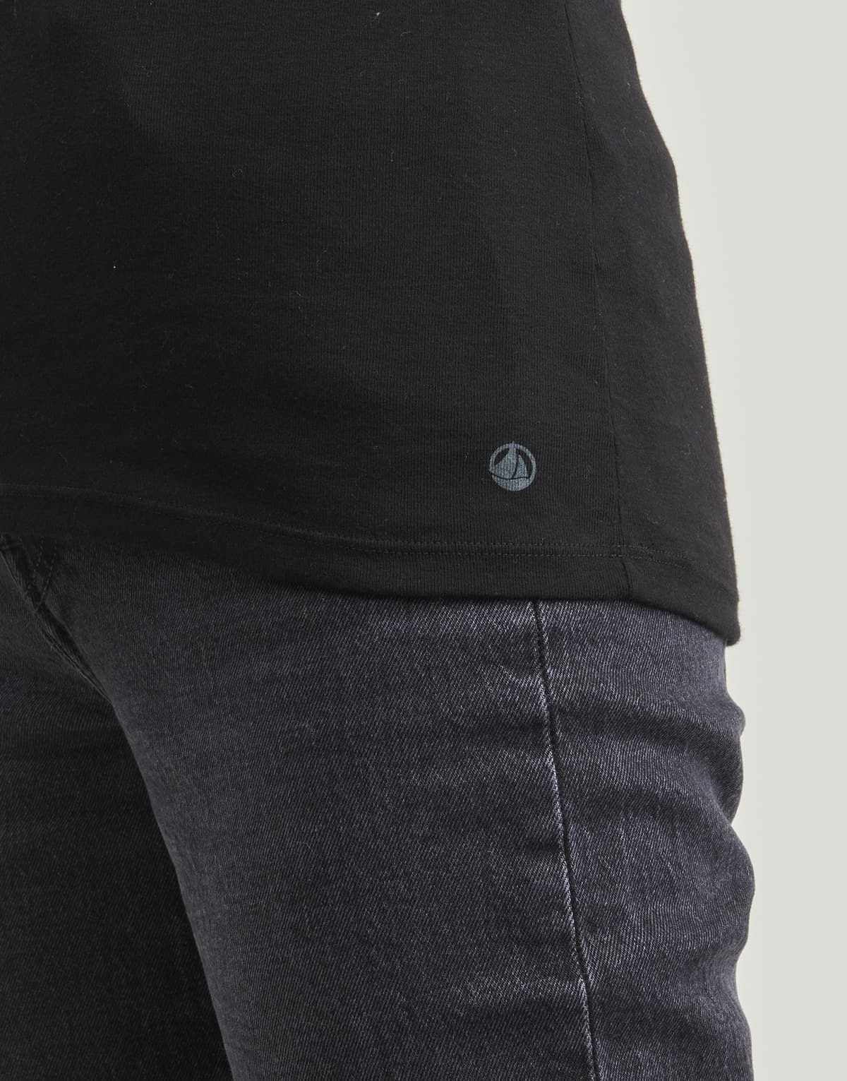 Women's T-Shirts Petit Bateau Black