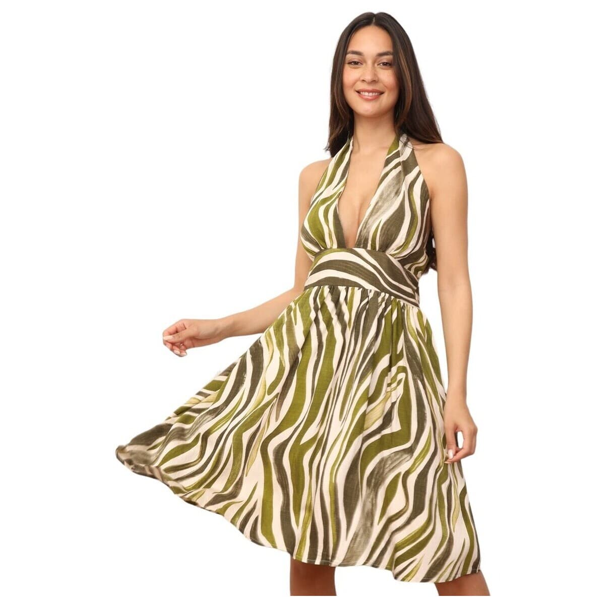 Women's Dresses La Modeuse Green