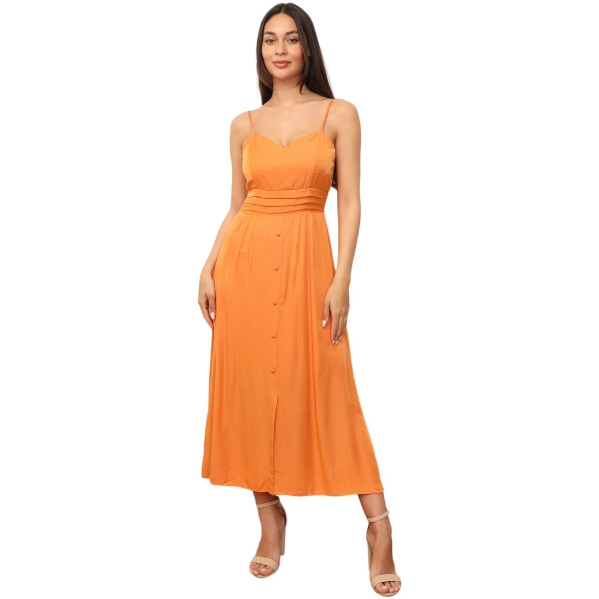 Women's Dresses La Modeuse Orange