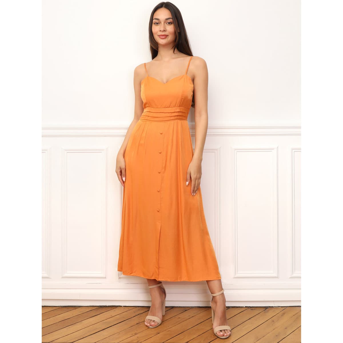 Women's Dresses La Modeuse Orange