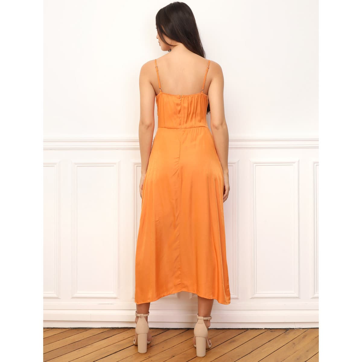 Women's Dresses La Modeuse Orange