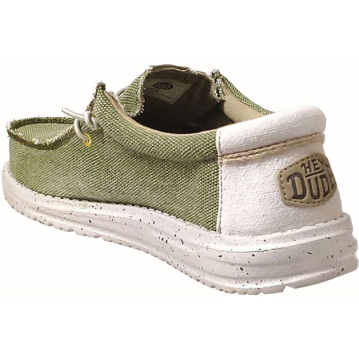 Men's Derby Shoes HEYDUDE Green