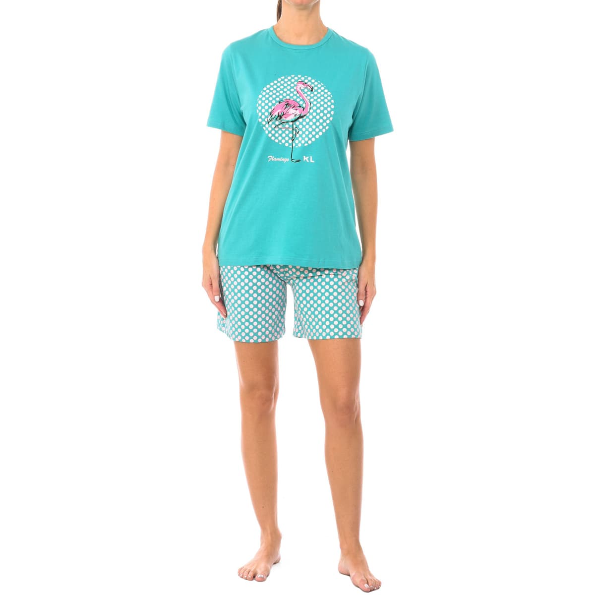 Women's Pajamas Kisses And Love Pink