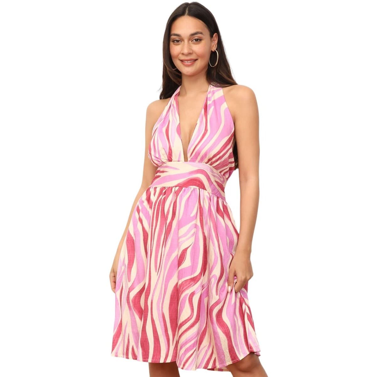 Women's Dresses La Modeuse Pink