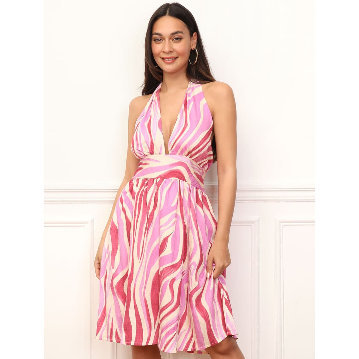 Women's Dresses La Modeuse Pink