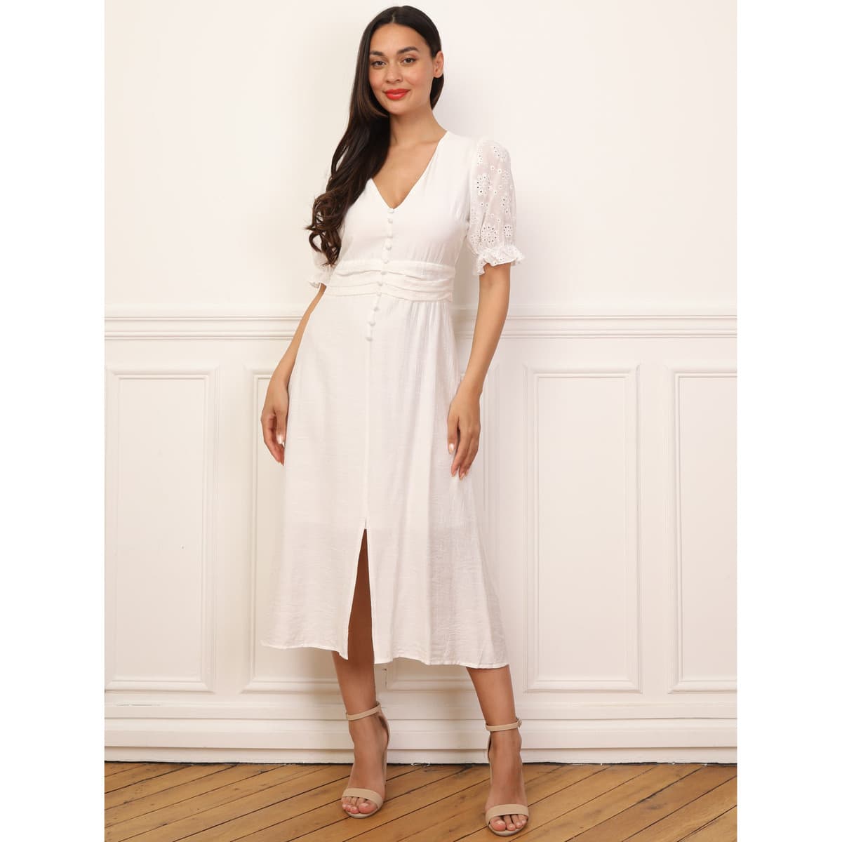 Women's Dresses La Modeuse White